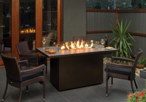 Outdoor Fireplace Enhancement with a Firetable - Ann Arbor MI - Clean Sweeps of Michigan